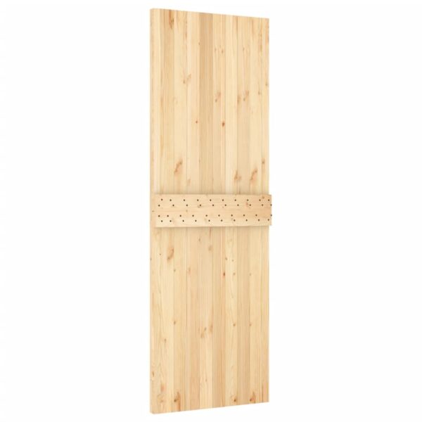 vidaXL Door NARVIK 27.6"x82.7" Solid Wood Pine - Image 6