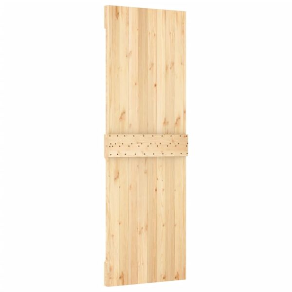 vidaXL Door NARVIK 27.6"x82.7" Solid Wood Pine - Image 6