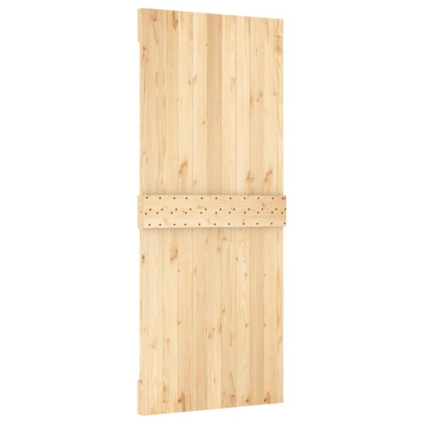 vidaXL Door NARVIK 33.5"x82.7" Solid Wood Pine - Image 6