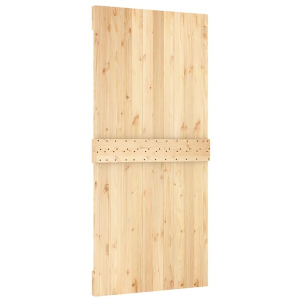 vidaXL Door NARVIK 37.4"x82.7" Solid Wood Pine - Image 6