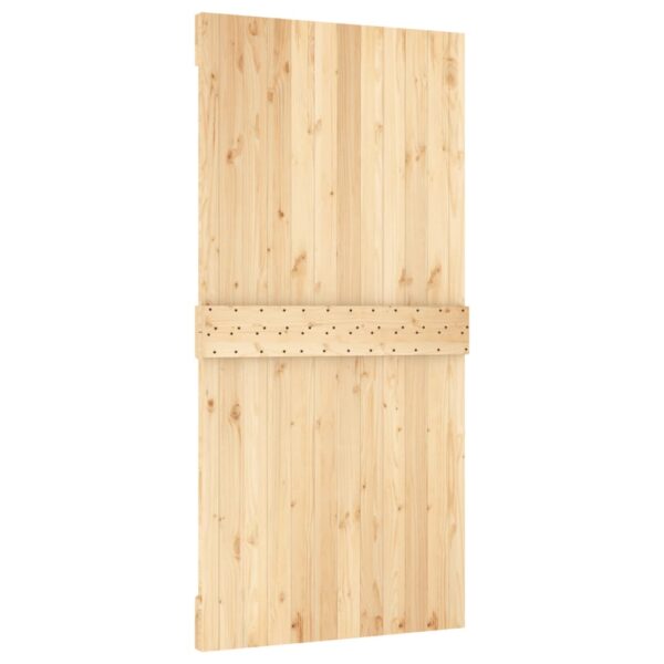 vidaXL Door NARVIK 39.4"x82.7" Solid Wood Pine - Image 6