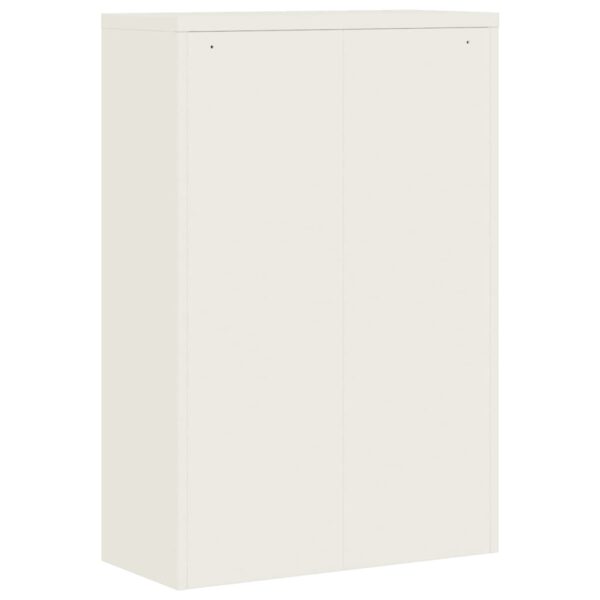 vidaXL File Cabinet White 35.4"x15.7"x55.1" Steel - Image 6