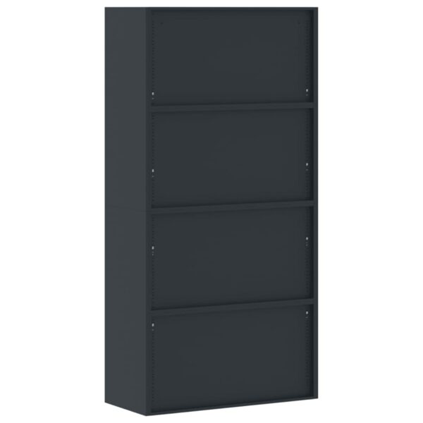 vidaXL File Cabinet Anthracite 35.4"x15.7"x70.9" Steel - Image 6