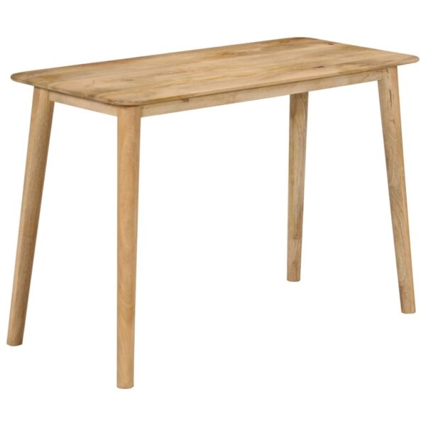 vidaXL Dining Table 44.1"x20.5"x29.9" Solid Wood Mango