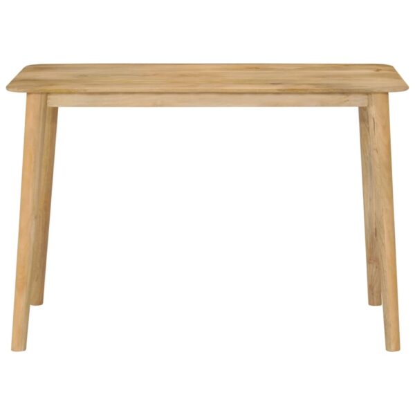 vidaXL Dining Table 44.1"x20.5"x29.9" Solid Wood Mango - Image 2