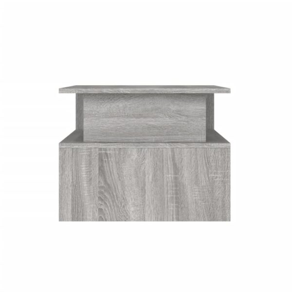 vidaXL Coffee Table Gray Sonoma 35.4"x21.7"x16.7" Engineered Wood - Image 5