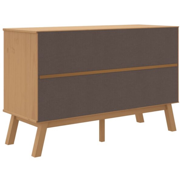 vidaXL Sideboard OLDEN Brown 44.9"x16.9"x28.9" Solid Wood Pine - Image 10