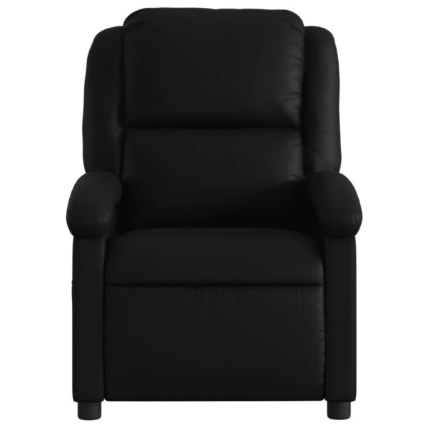 vidaXL Electric Massage Recliner Chair Black Faux Leather - Image 8