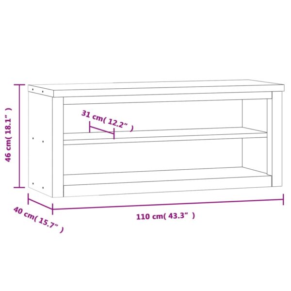 vidaXL Kitchen Wall Cabinet with Shelf Stainless Steel - Image 9