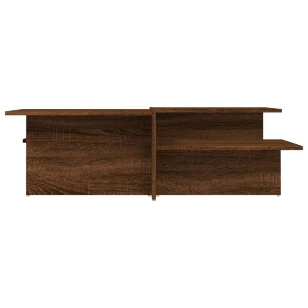 vidaXL Coffee Tables 2 pcs Brown Oak Engineered Wood - Image 4